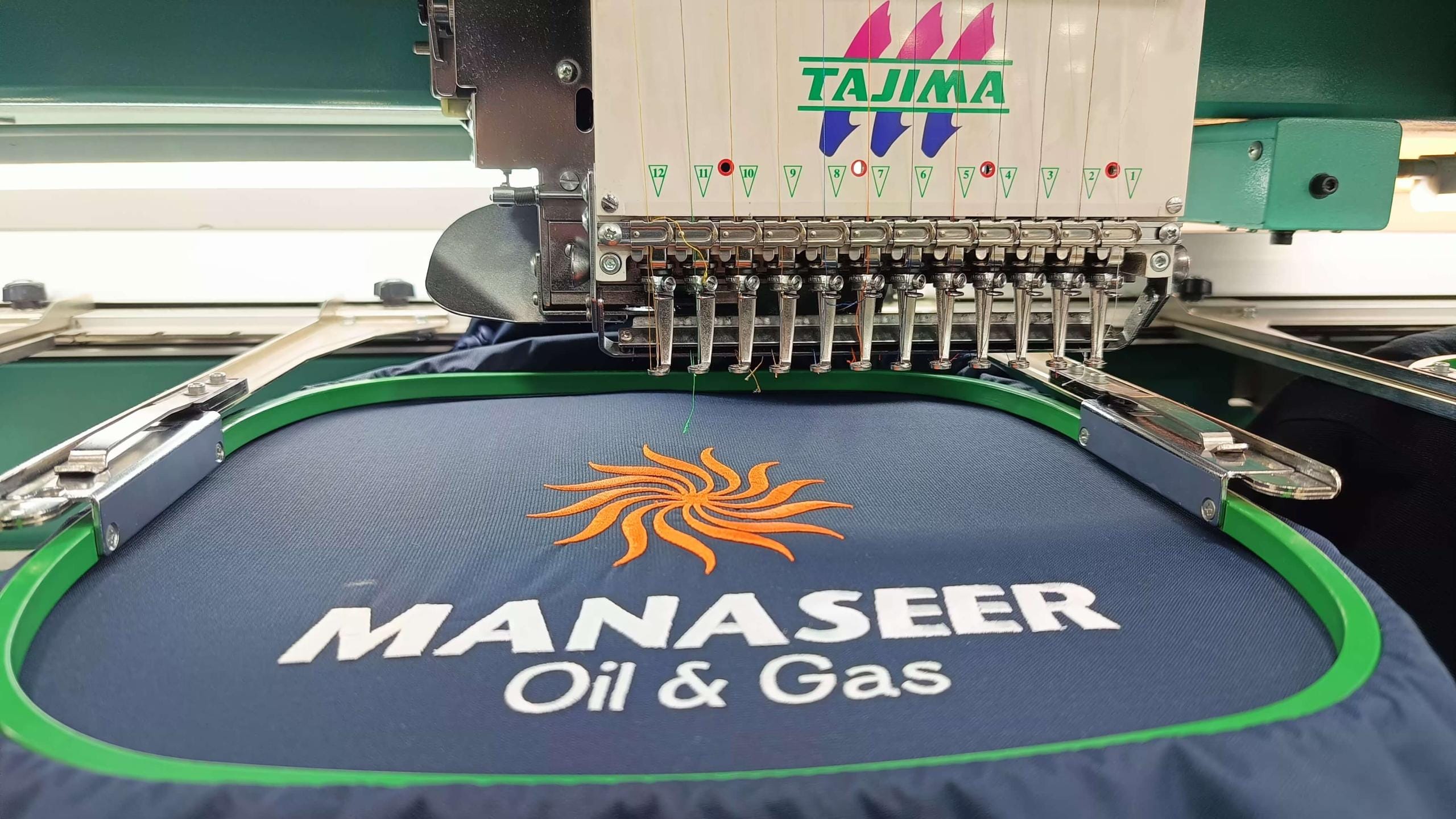 For embroidery